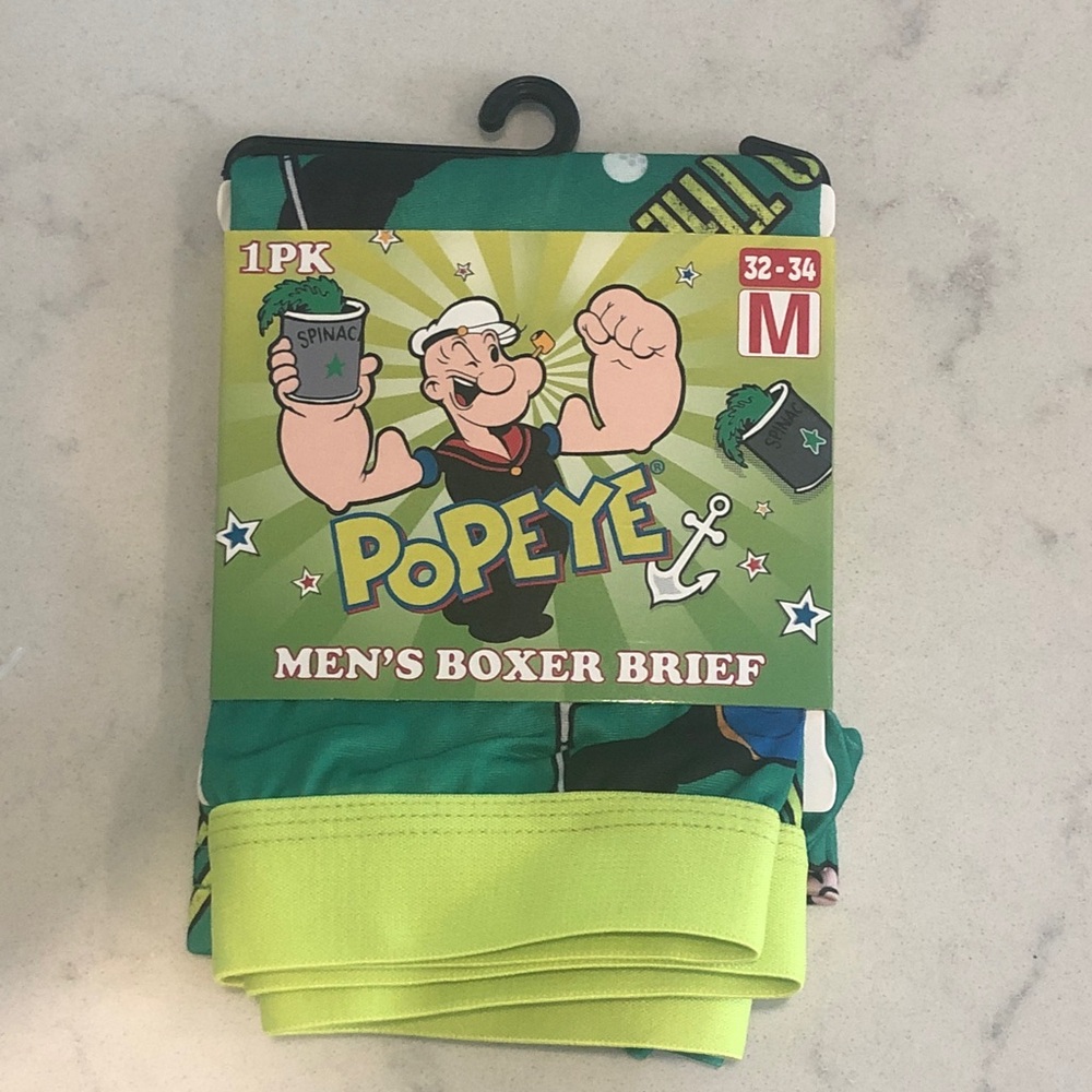Popeye Boxer Briefs Men's Boxer Brief - Golfing